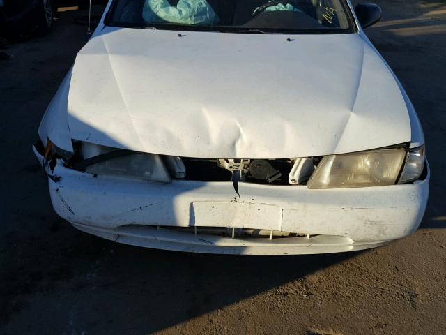 3N1AB41D4VL013600 - 1997 NISSAN SENTRA XE WHITE photo 10