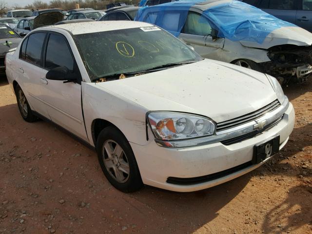 1G1ZT52835F280265 - 2005 CHEVROLET MALIBU LS WHITE photo 1