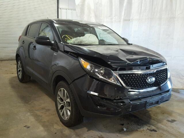 KNDPBCAC2G7876475 - 2016 KIA SPORTAGE L BLACK photo 1