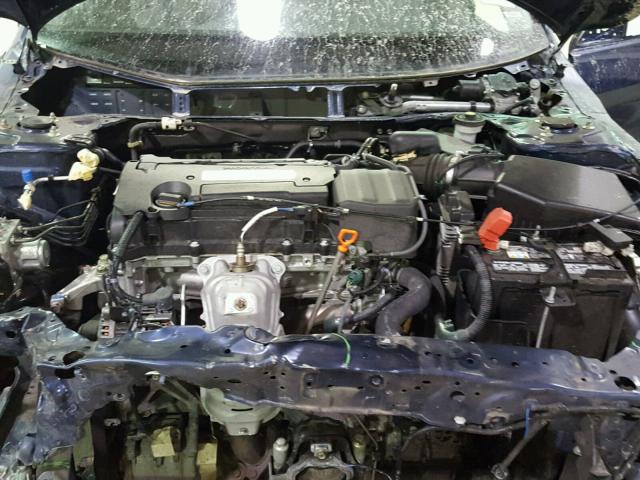 1HGCR2F39FA004388 - 2015 HONDA ACCORD LX BLUE photo 7