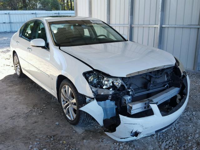 JNKBY01E28M500353 - 2008 INFINITI M45 BASE WHITE photo 1