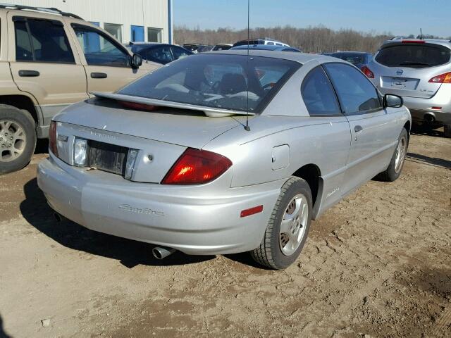 1G2JB12F737208172 - 2003 PONTIAC SUNFIRE SILVER photo 4