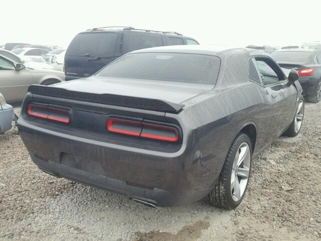 2C3CDZBT6HH509017 - 2017 DODGE CHALLENGER CHARCOAL photo 4