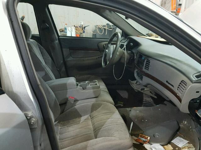 2G1WF52E759318461 - 2005 CHEVROLET IMPALA 银色 照片 5
