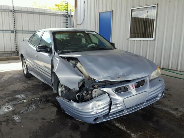 1G2NE52T4XM940904 - 1999 PONTIAC GRAND AM S SILVER photo 1