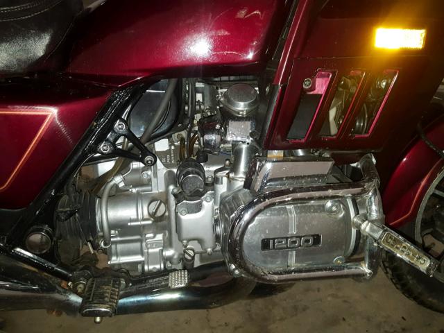 1HFSC141XFA110894 - 1985 HONDA GL1200 I MAROON photo 7