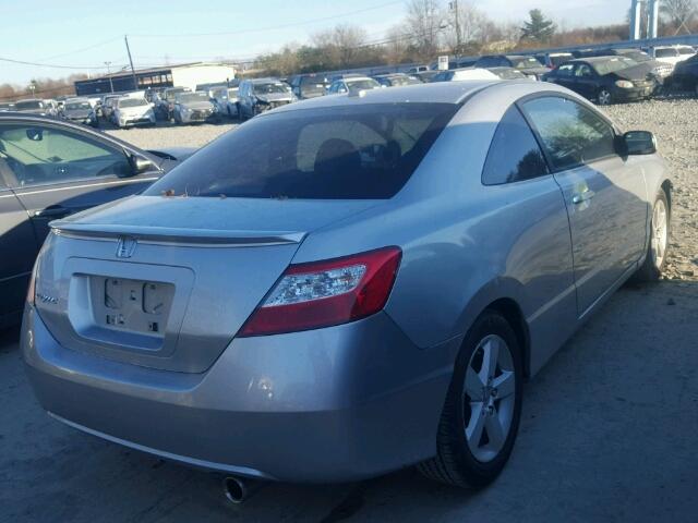 2HGFG12846H539046 - 2006 HONDA CIVIC EX 银色 照片 4