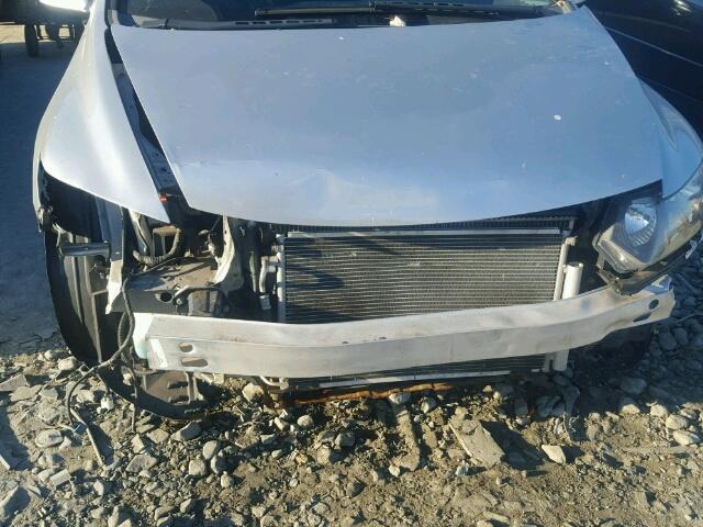 2HGFG12846H539046 - 2006 HONDA CIVIC EX 银色 照片 9