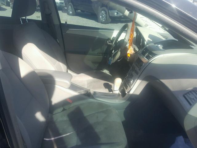 1G1ZC5EU7BF177189 - 2011 CHEVROLET MALIBU 1LT 黑色 照片 5