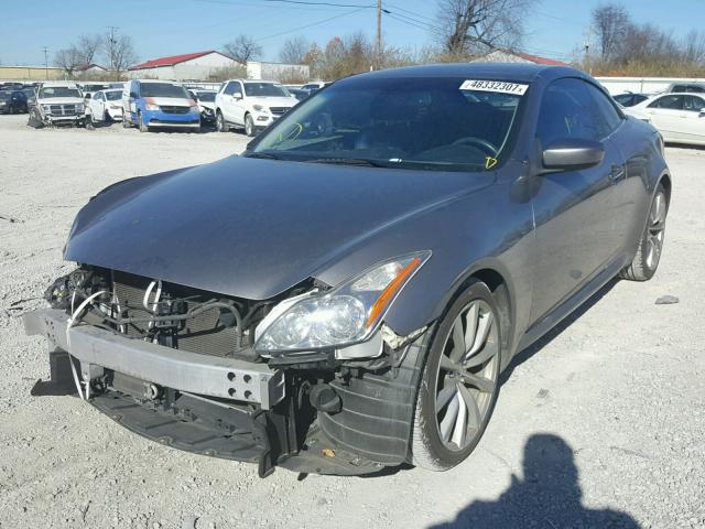 JNKCV66E49M723696 - 2009 INFINITI G37 BASE SILVER photo 2