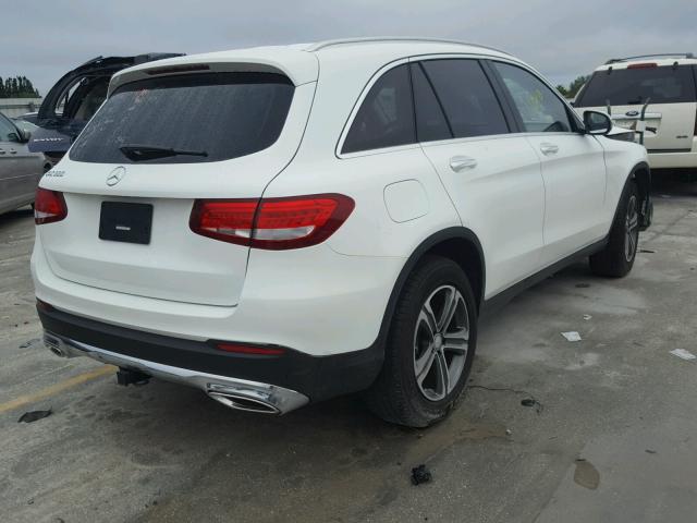 WDC0G4JB2GF034607 - 2016 MERCEDES-BENZ GLC 300 WHITE photo 4