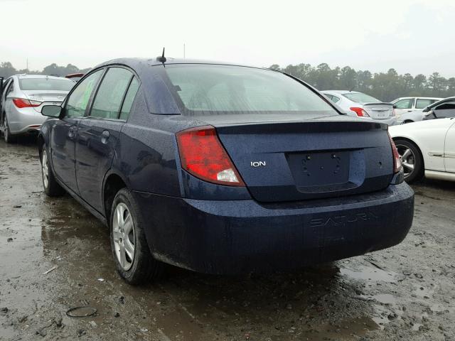 1G8AJ55F47Z204764 - 2007 SATURN ION LEVEL BLUE photo 3