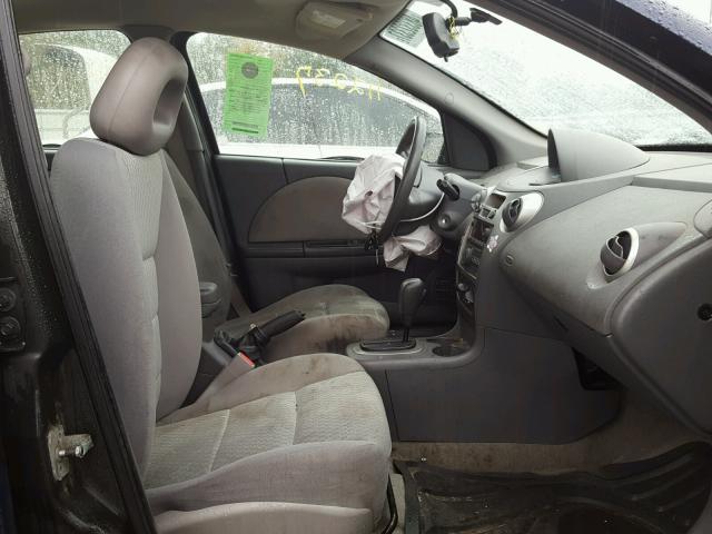 1G8AJ55F47Z204764 - 2007 SATURN ION LEVEL BLUE photo 5