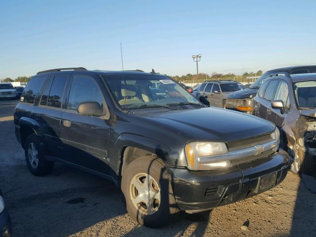 1GNDT13S262160803 - 2006 CHEVROLET TRAILBLAZE BLACK photo 1