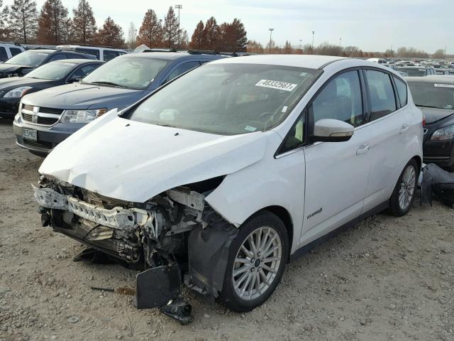 1FADP5BUXDL539472 - 2013 FORD C-MAX SEL WHITE photo 2