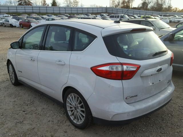 1FADP5BUXDL539472 - 2013 FORD C-MAX SEL WHITE photo 3