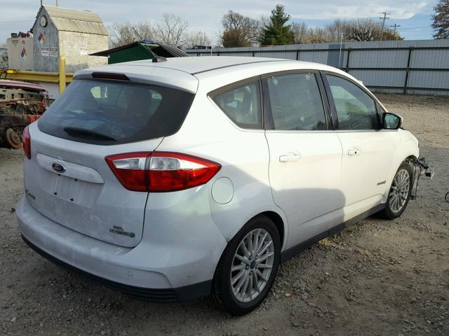 1FADP5BUXDL539472 - 2013 FORD C-MAX SEL WHITE photo 4