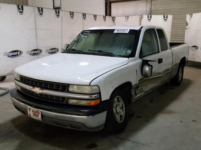 2GCEC19T211339025 - 2001 CHEVROLET SILVERADO WHITE photo 2