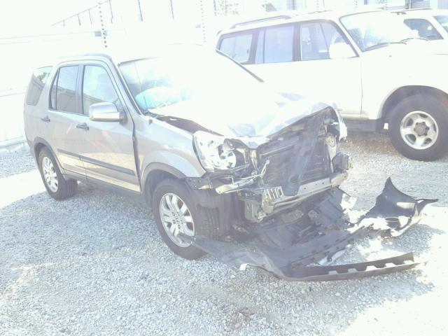 SHSRD78805U326607 - 2005 HONDA CR-V EX ოქროსფერი ფოტო 1