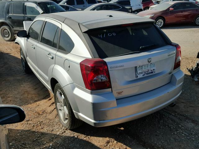 1B3HB78B09D224100 - 2009 DODGE CALIBER R/ SILVER photo 3