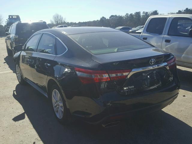 4T1BK1EB0EU134196 - 2014 TOYOTA AVALON BAS Սև լուսանկար 3