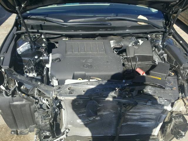 4T1BK1EB0EU134196 - 2014 TOYOTA AVALON BAS Սև լուսանկար 7