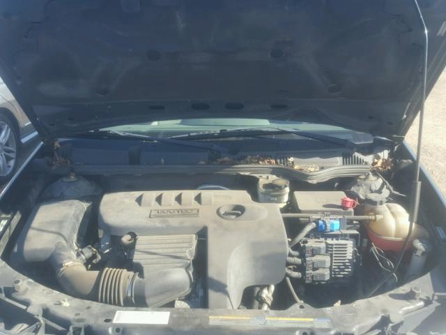 1G8AJ55F57Z199574 - 2007 SATURN ION LEVEL BLACK photo 7