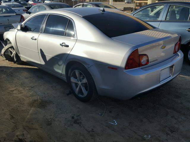 1G1ZC5E00CF221967 - 2012 CHEVROLET MALIBU 1LT SILVER photo 3