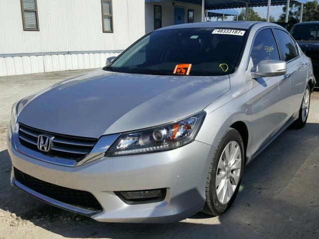 1HGCR2F84EA163135 - 2014 HONDA ACCORD EXL SILVER photo 2