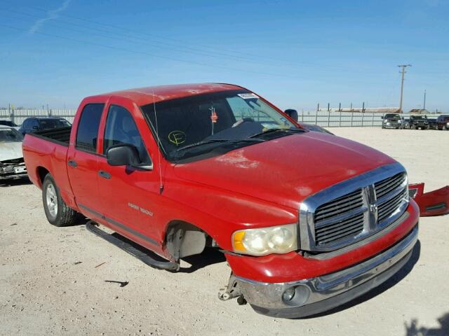 3D3HU18N52G121870 - 2002 DODGE RAM 1500 RED photo 1