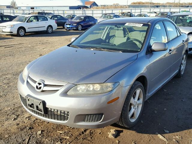 1YVHP80C575M63377 - 2007 MAZDA 6 GRAY photo 2