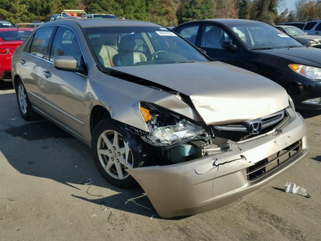 1HGCM66573A070232 - 2003 HONDA ACCORD EX GOLD photo 1