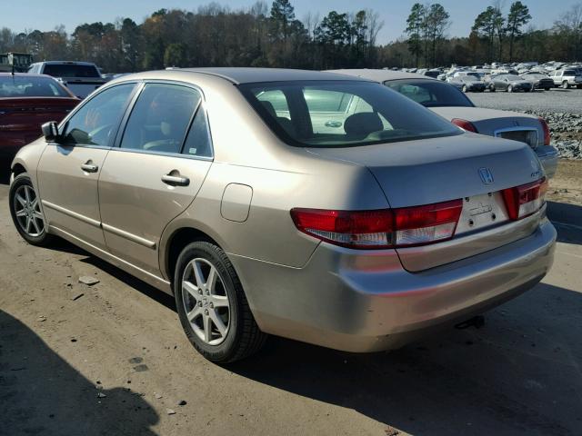 1HGCM66573A070232 - 2003 HONDA ACCORD EX GOLD photo 3