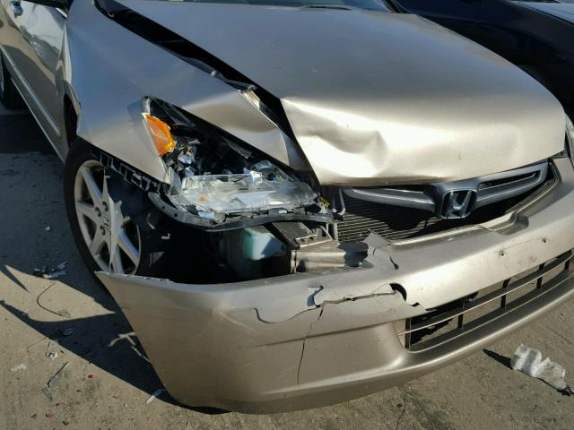 1HGCM66573A070232 - 2003 HONDA ACCORD EX GOLD photo 9