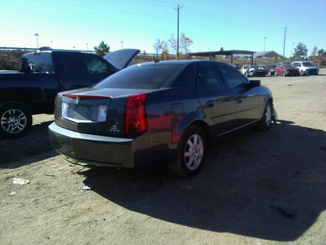 1G6DM57T970146767 - 2007 CADILLAC CTS GRAY photo 4