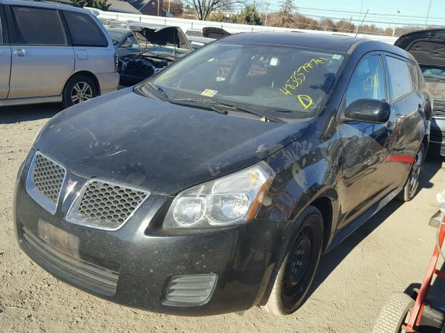 5Y2SP67049Z474703 - 2009 PONTIAC VIBE BLACK photo 2