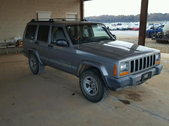 1J4FT48S41L574478 - 2001 JEEP CHEROKEE S SILVER photo 1