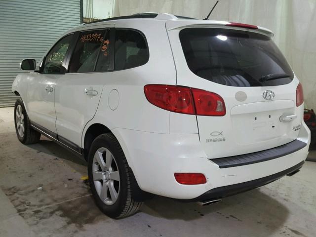 5NMSH73E67H031233 - 2007 HYUNDAI SANTA FE S WHITE photo 3