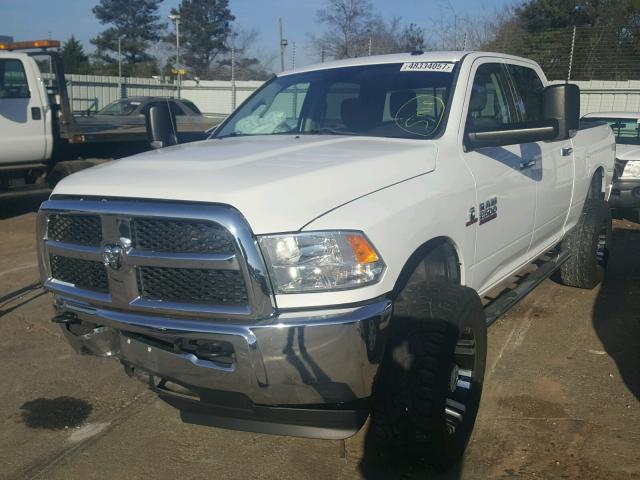 3C6UR5DL0EG203702 - 2014 RAM 2500 SLT WHITE photo 2