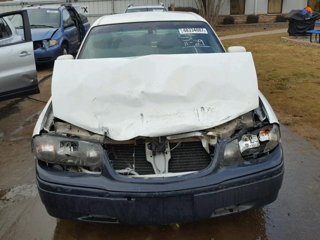 2G1WF52E659124231 - 2005 CHEVROLET IMPALA WHITE photo 7