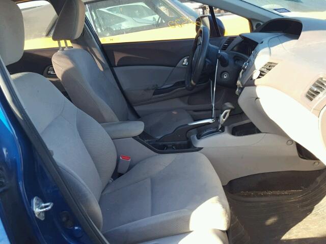 2HGFB2F86CH529905 - 2012 HONDA CIVIC EX ლურჯი ფოტო 5