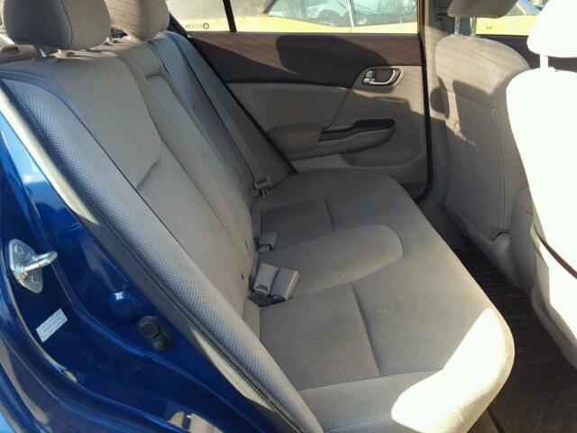 2HGFB2F86CH529905 - 2012 HONDA CIVIC EX ლურჯი ფოტო 6