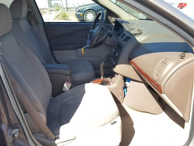 1G1ZT68N27F150452 - 2007 CHEVROLET MALIBU MAX ოქროსფერი ფოტო 5