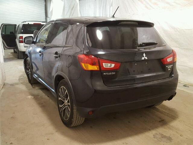 JA4AR3AW3GZ035534 - 2016 MITSUBISHI OUTLANDER BLACK photo 3