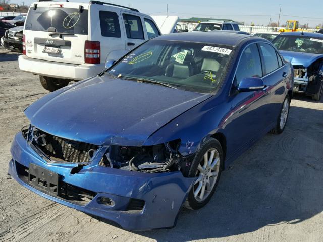 JH4CL96946C035161 - 2006 ACURA TSX BLUE photo 2