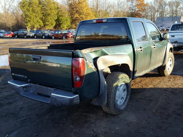 1GCDT136958103649 - 2005 CHEVROLET COLORADO GREEN photo 4