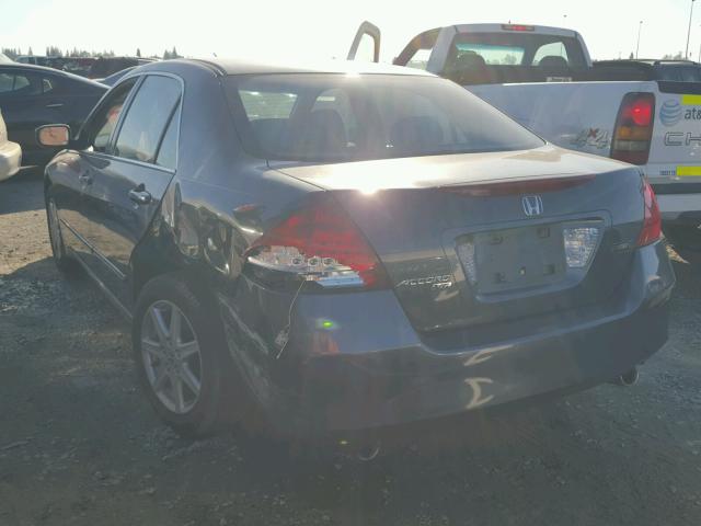 1HGCM66386A031622 - 2006 HONDA ACCORD LX BLUE photo 3