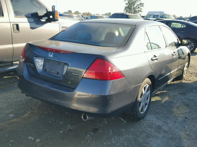 1HGCM66386A031622 - 2006 HONDA ACCORD LX BLUE photo 4