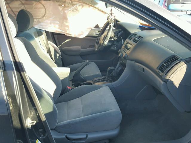 1HGCM66386A031622 - 2006 HONDA ACCORD LX BLUE photo 5