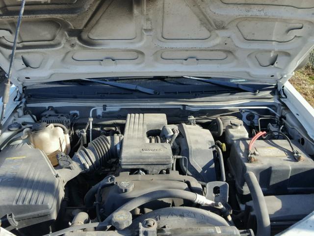 1GTCS146858266631 - 2005 GMC CANYON WHITE photo 7